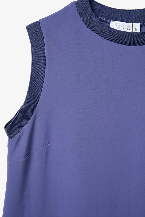 Sıfır Kollu Basic Tunik - 3