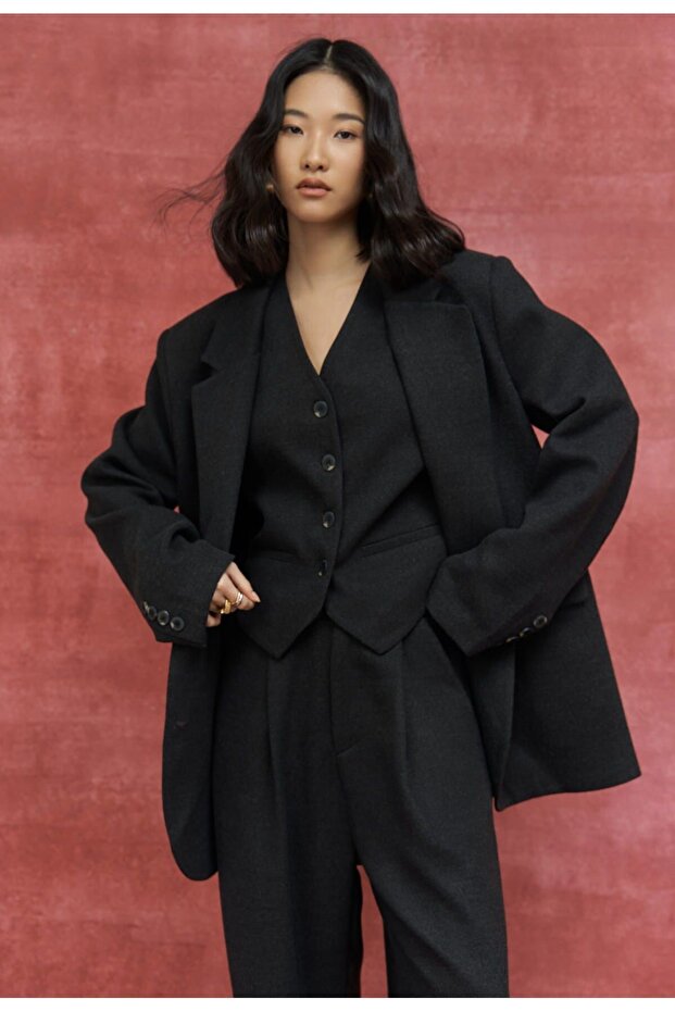 Blake Anthracite Triple Jacket Set - 1