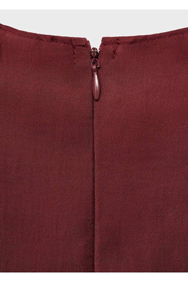 Halter Yaka Evaze Bluz - 6