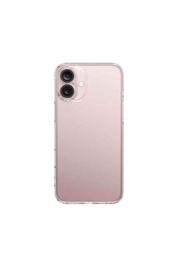 Baseus iP 16 Pro Simple Series Lens Protector Telefon Kılıfı - Şeffaf