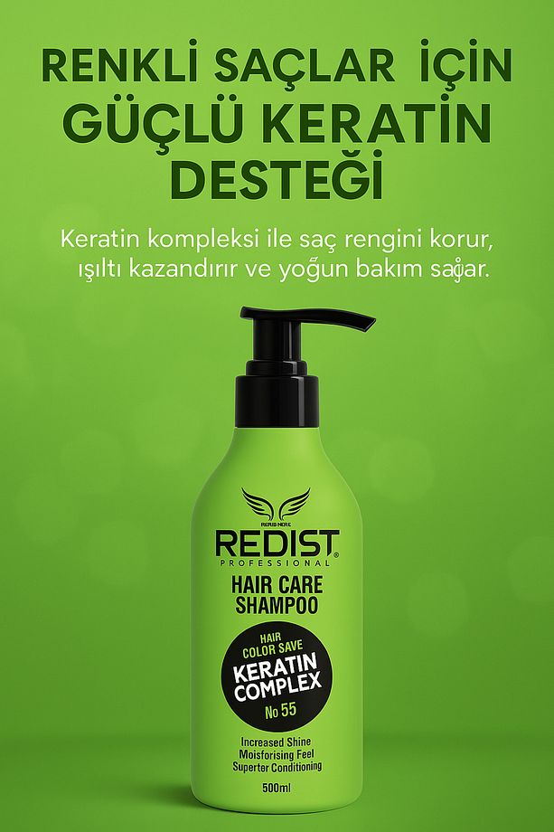 Keratin Complex Keratinli Şampuan 500 ml Güçlü Ve Parlak Görünüm Sağlar! - 3