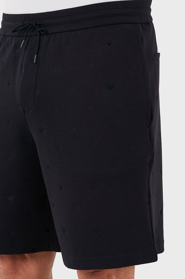 Tümü Logolu Regular Fit Bermuda Short Erkek SHORT EM001403 AF10013 FB234 - 6