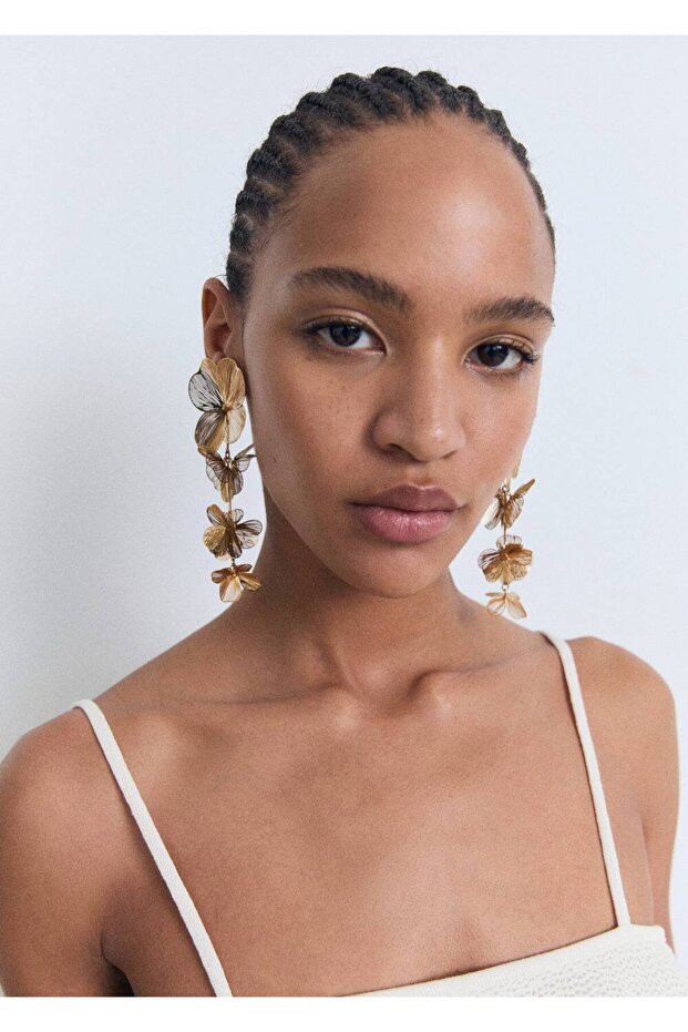 Volanlı triko bluz - 7