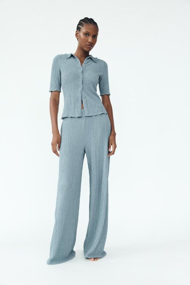 Allbuck Za Ra Yumoş Polo Top Trousers Suit Abzra5234