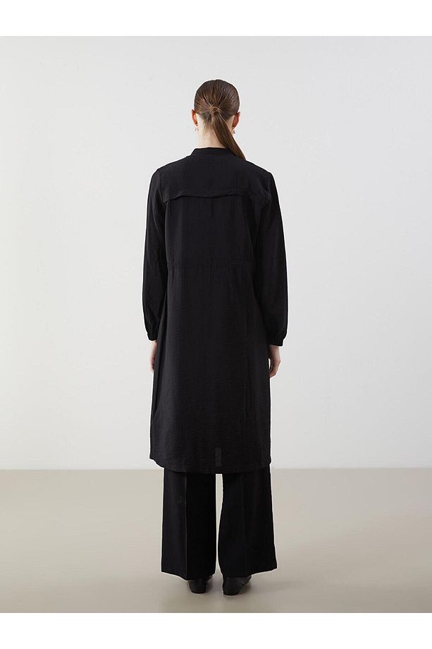 LCW Modest Hakim Yaka Kadın Gömlek Tunik (S5) - 4
