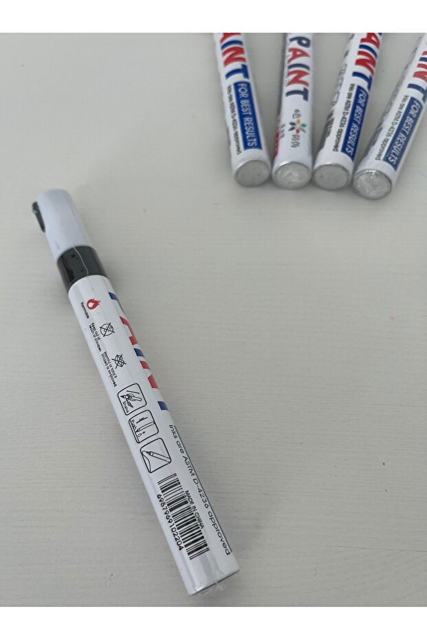 Derz Boya Kalemi 5'li - SİYAH - 2