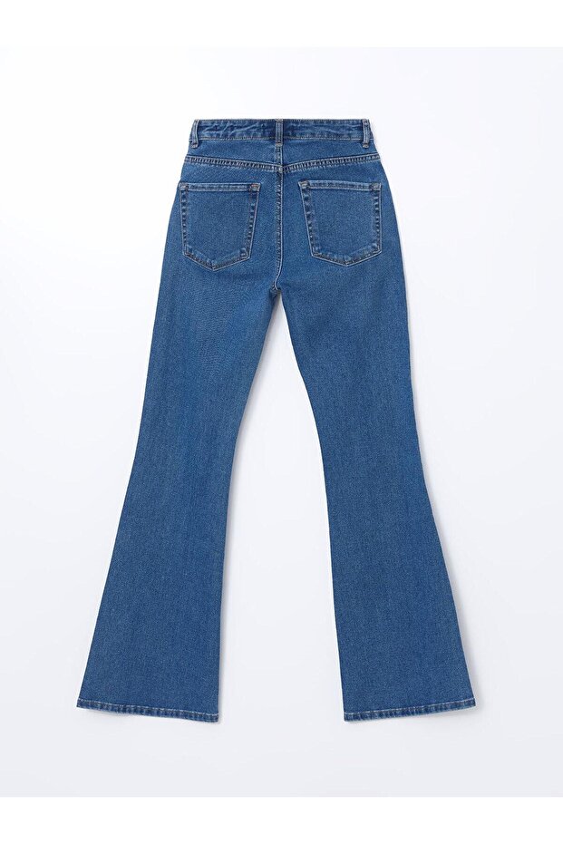 LCW Jeans Mars Flare Kadın Jean Pantolon (S5) - 6