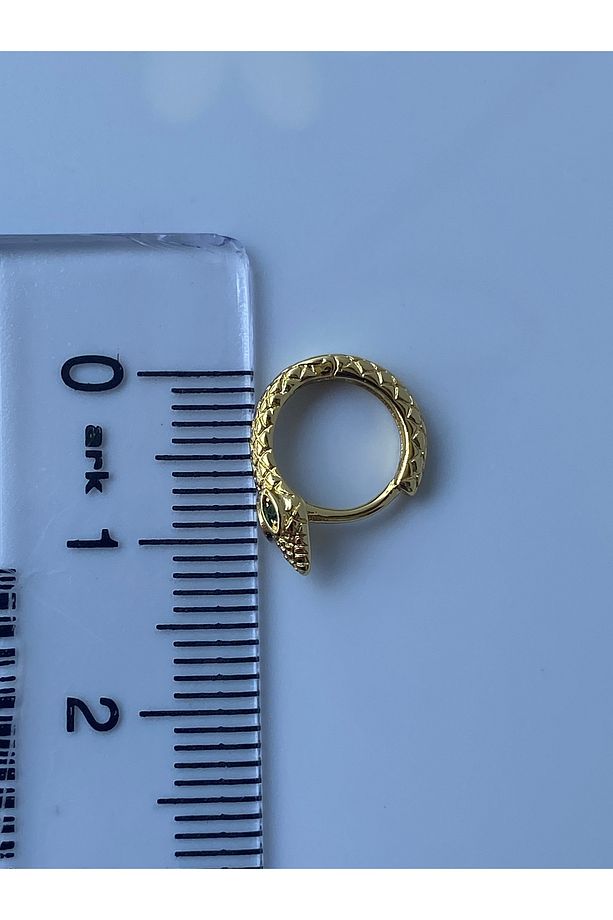 Yılan Halka Çelik Piercing Kıkırdak Tragus Helix Lob - 7