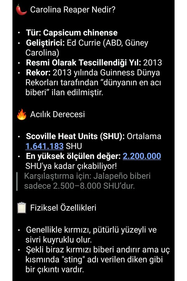Carolina Reaper Biber Özü 2 Milyon Scoville 10 ml - 4