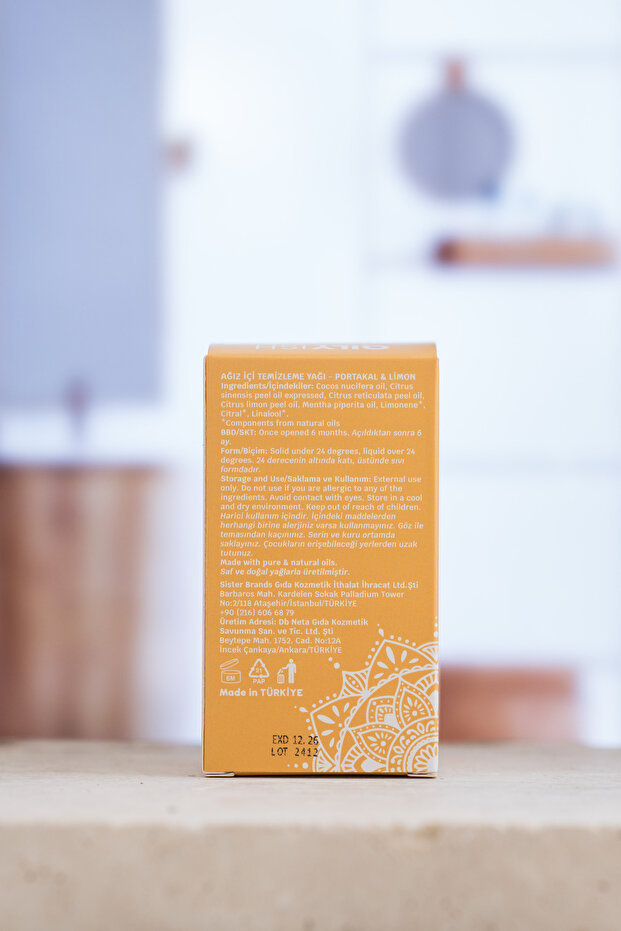 Oil Pulling Blend (Orange- Lemon) - 6