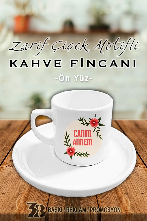 My Lady Series Coffee Cup and Saucer-My Lady Mother-3Bfi̇ncan003