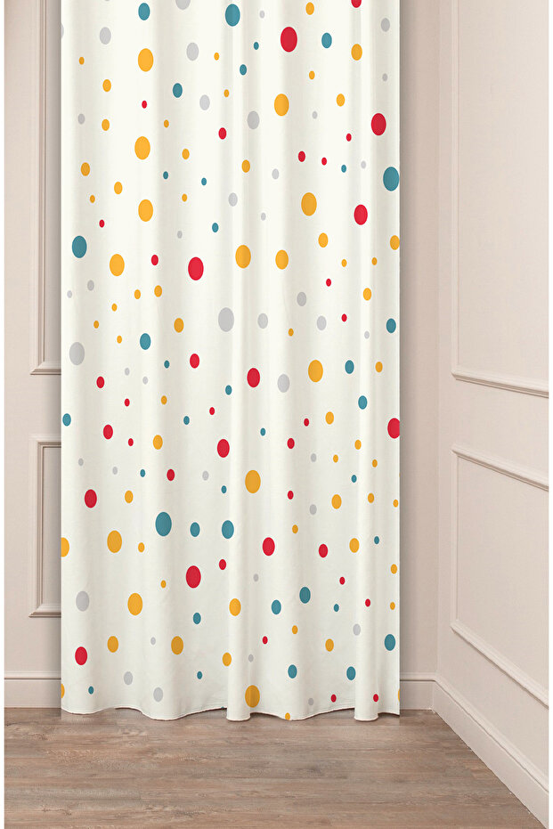Bohemian Vase Flower Leaf Pattern Special Design Digital Printed (Single Wing) Soft Modern Stylish Background Curtain