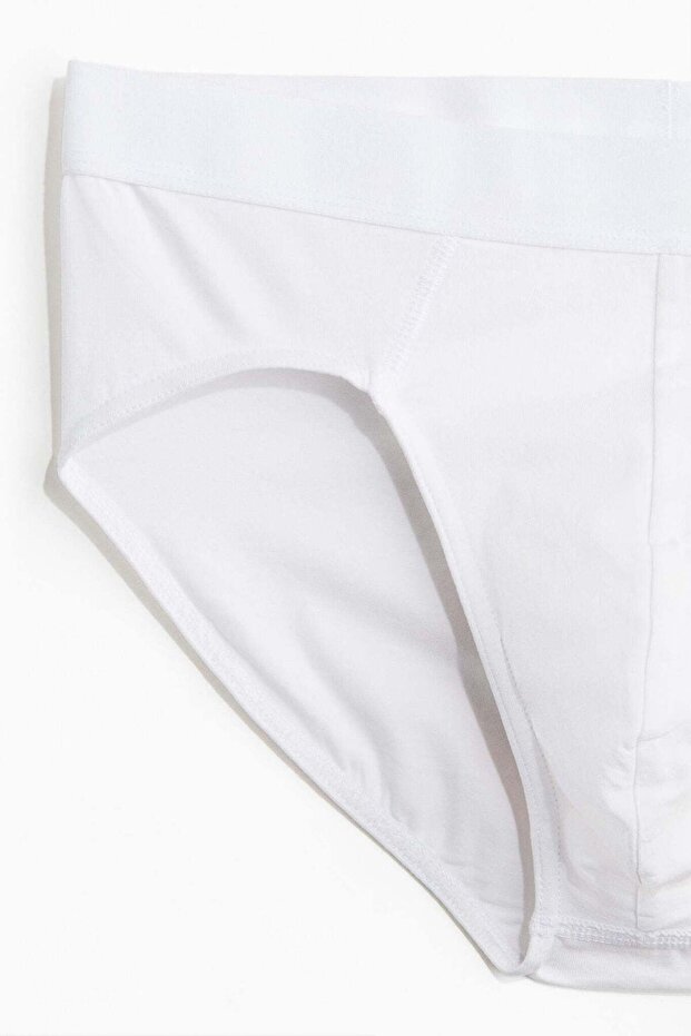 مجموعة من 3 سراويل داخلية قطنية - 6