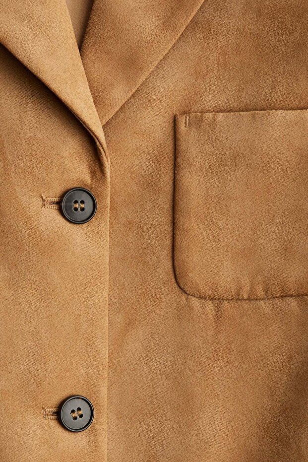 Single-breasted blazer - 1