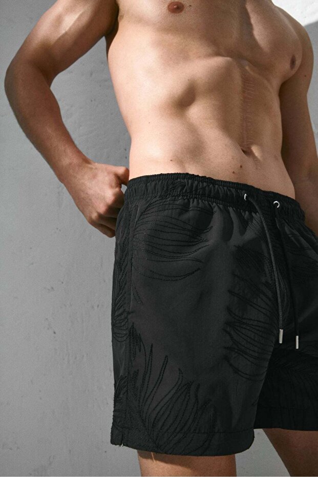 Patterned swim shorts - 3