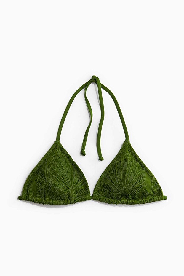 Padded triangle bikini top