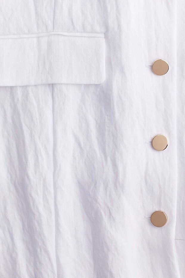 فستان بأزرار أمامية - 5