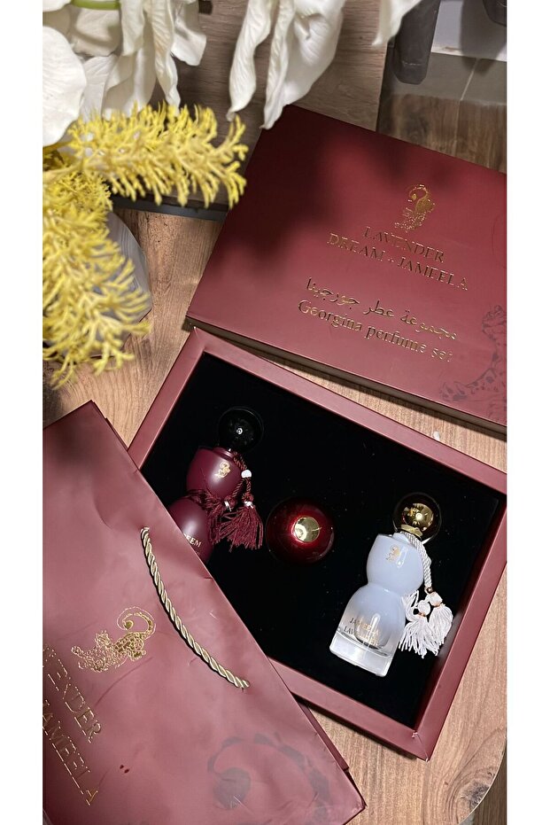 طقم عطر جورجينا لافندر معا مخمريه 2×75مل