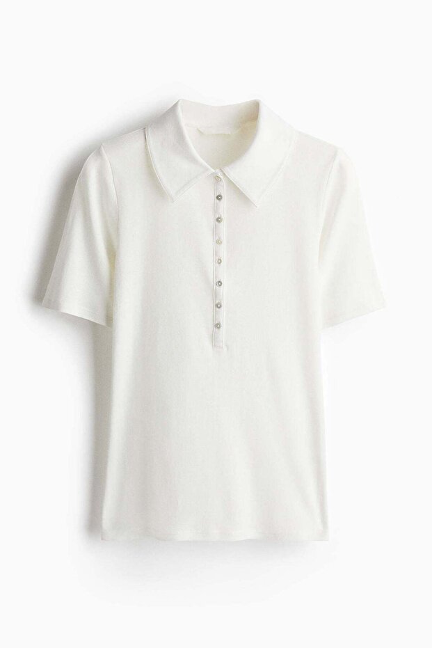 Fitted polo shirt