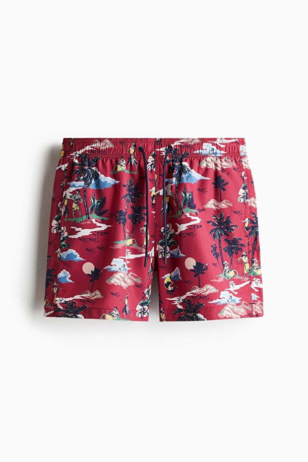 Patterned swim shorts - 3