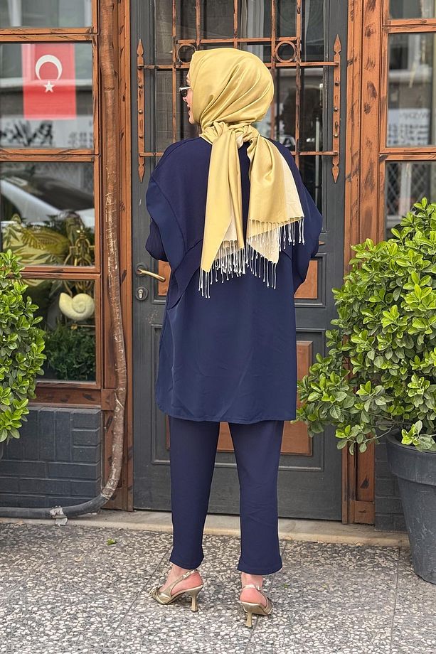 İNVEE Tunik 6883 Lacivert - 4
