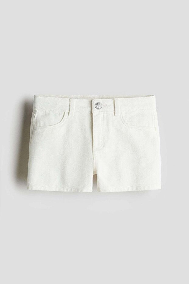 Superstretch denim shorts