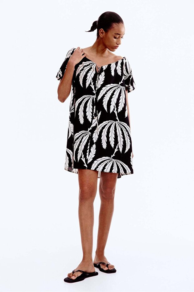 فستان برباط للرقبة - 3