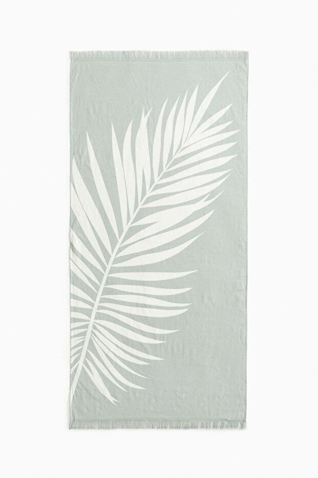 Fringed beach towel - 2