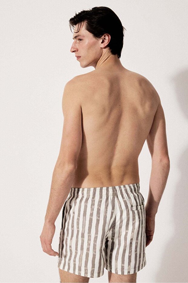 شورت سباحة منقوش - 3