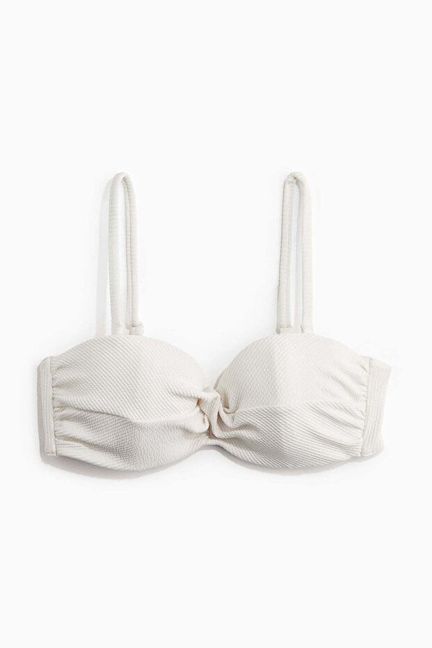 Padded balconette bikini top