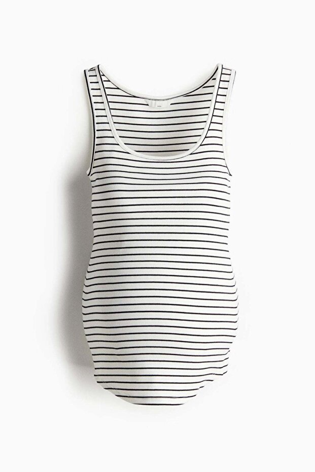 MAMA Ribbed vest top