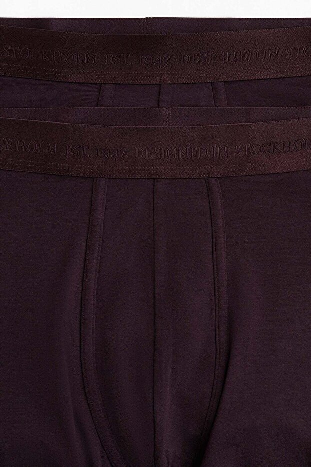 قطعتان من السراويل القصيرة متوسطة الحجم مصنوعة من الليكرا® - 5