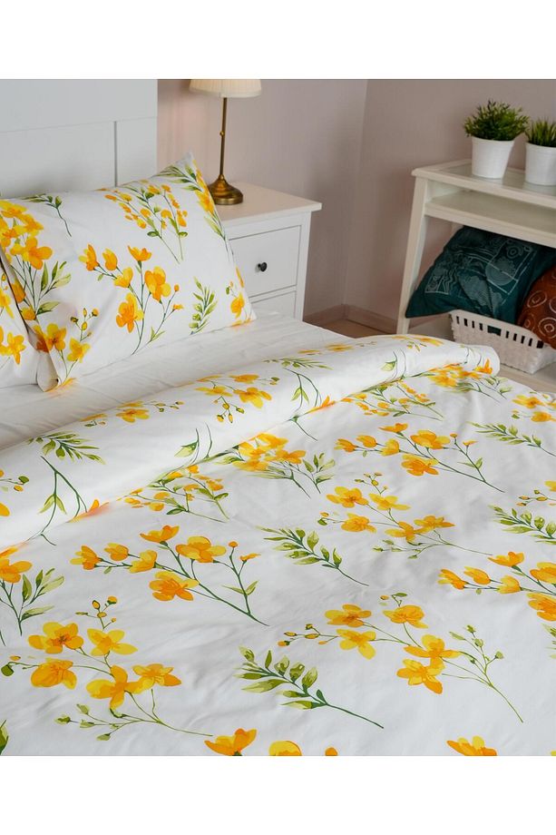 Cotton Collection Tek Kişilik Nevresim Seti Daisy - 4