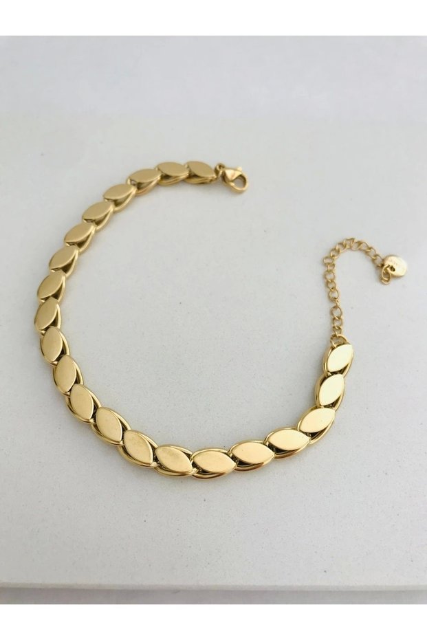Steel 316 L Non Tarnish Large Barley Bracelet