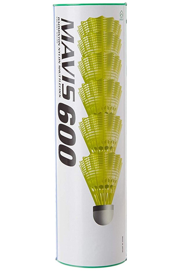 Yonex-Mavis 600 Yellow Slow (1*6) Green Cap