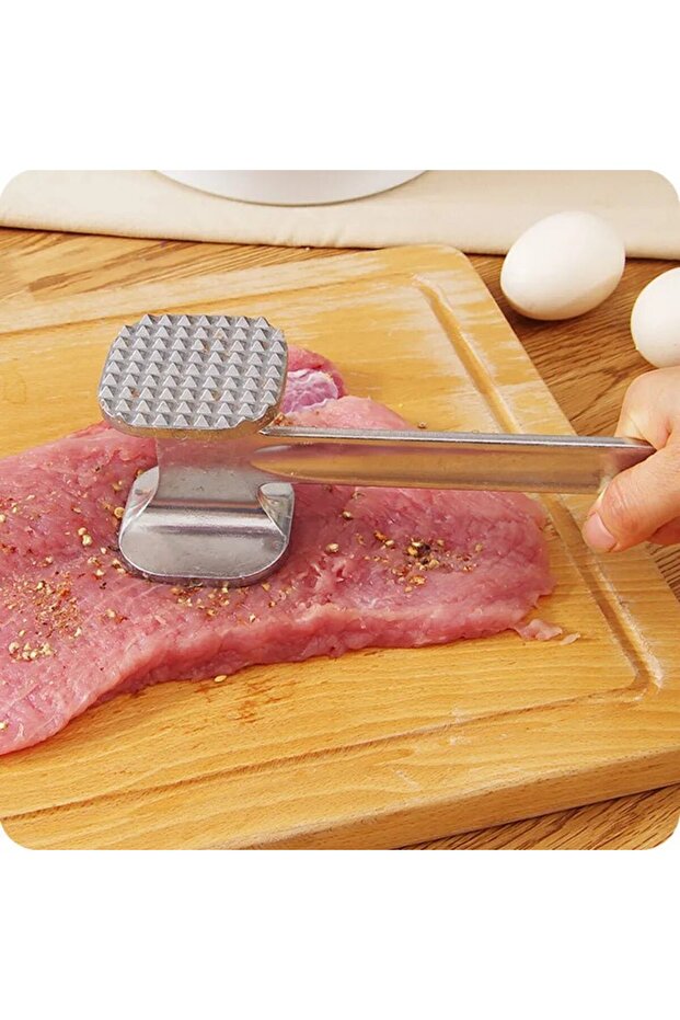 Double-Sided Aluminum Meat Hammer - 3