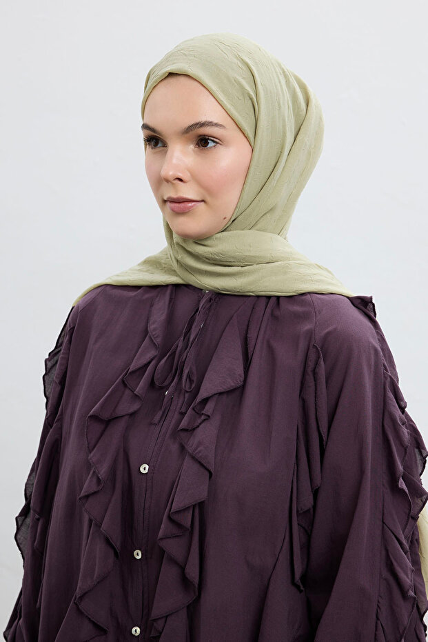 Bambu Şal Soft Yeşil - 3