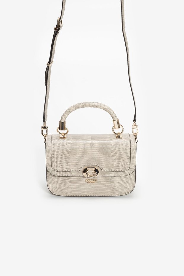 Orlina Top Handle Flap Women's Gray Crossbody Bag Hwkg9531200-Tau
