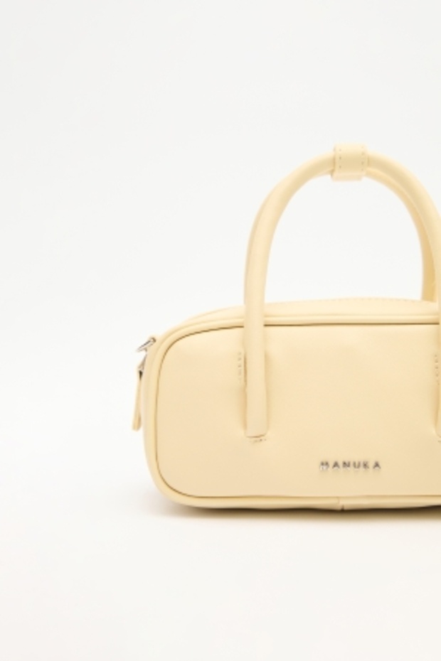 MİNİ BOWLING ÇANTA SOFT SARI - 3