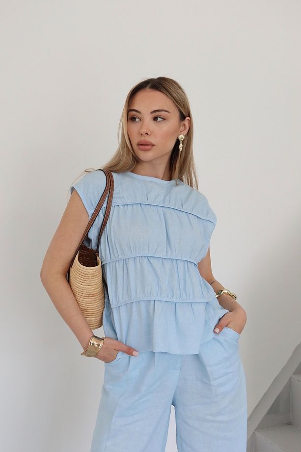 Mavi Milora Bluz Pantolon Takım - 2025145 - 5