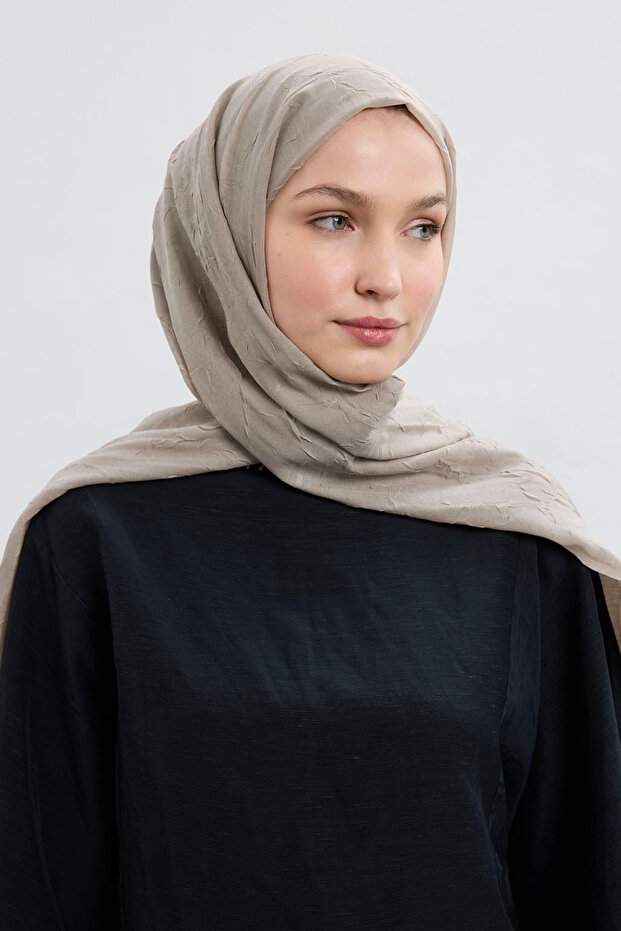 Bambu Şal Vizon - 2