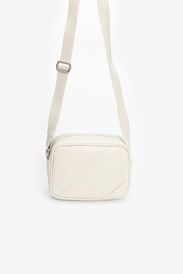 Quilted Camera Bag with Cross Strap