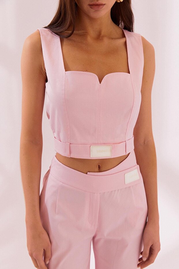 12368 BÜSTİYER PEMBE - 3