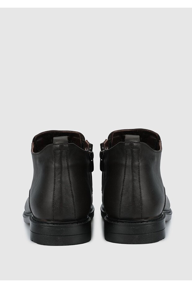 Kahve Deri Erkek Bot - 4