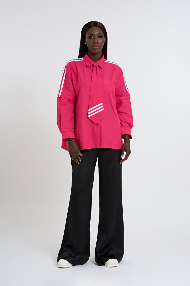 Kravat Detaylı Gömlek - 2