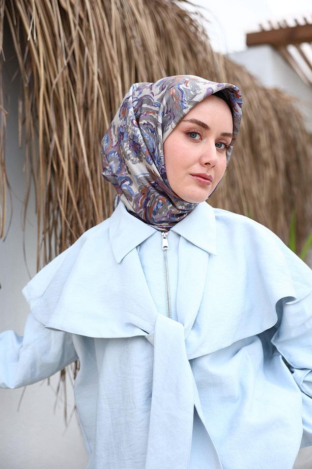 Twill İpek Eşarp 11469-40 - 5