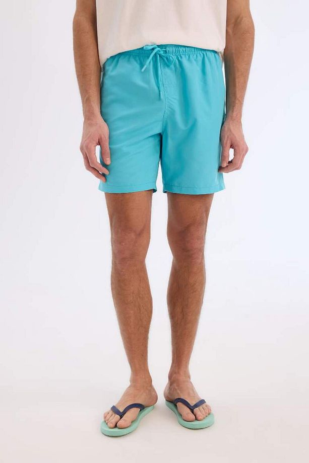 Yeni Sezon Regular Fit Kısa Boy Deniz Şortu - 3