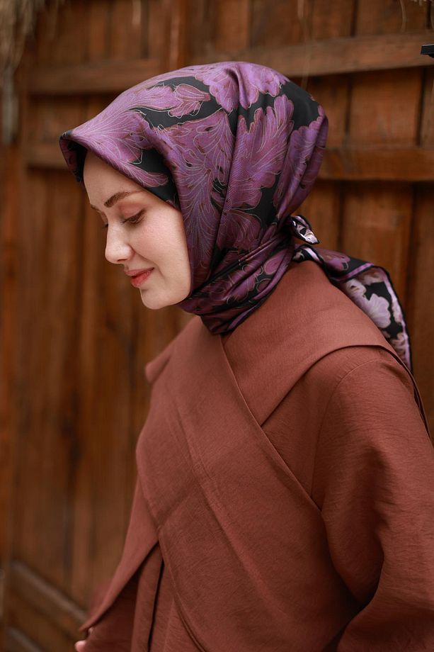 Twill İpek Eşarp 11468-07 - 3
