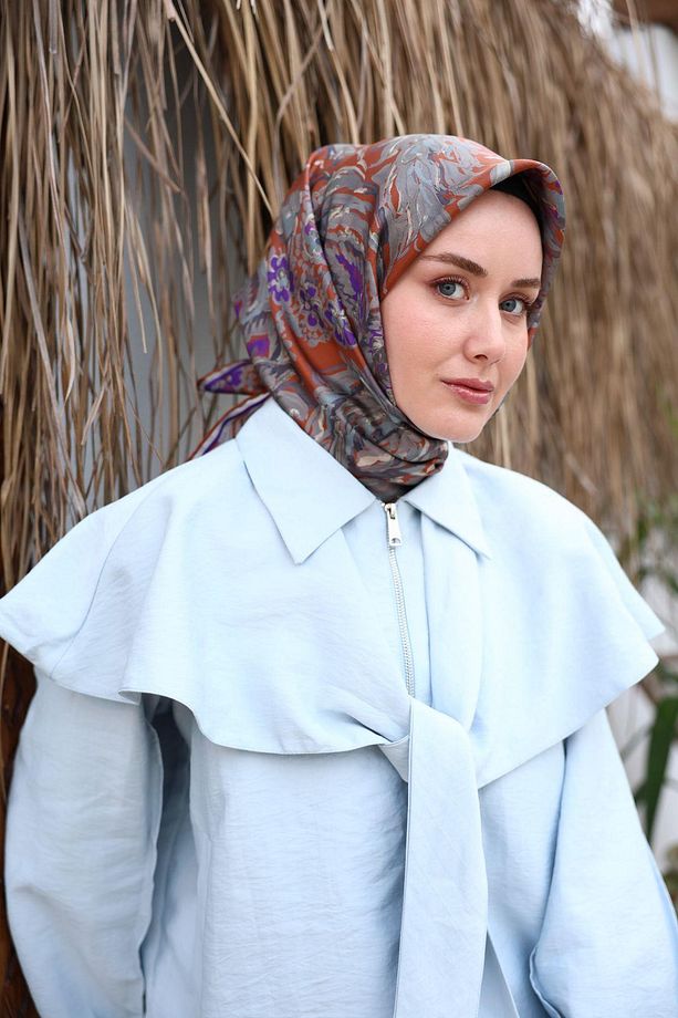Twill İpek Eşarp 11469-43 - 6