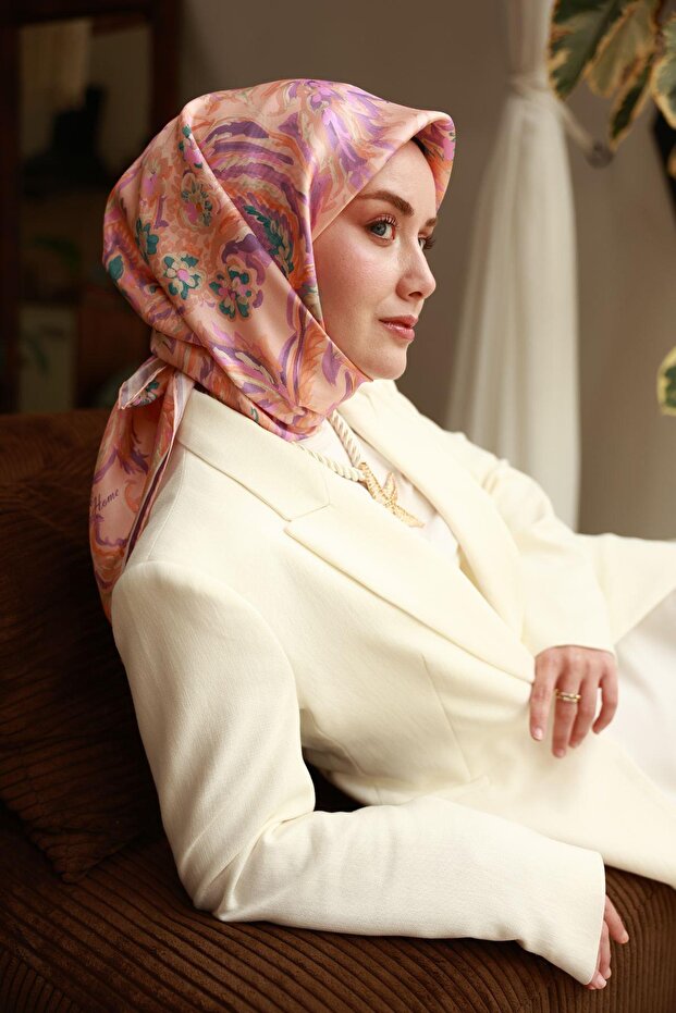 Twill İpek Eşarp 11469-13 - 4